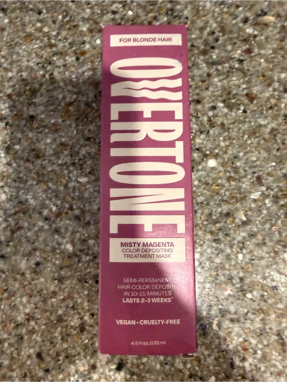 Overtone Misty Magenta Semi Permanent Hair Mask Color